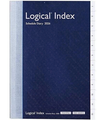 Amazon.co.jp: ロジカルダイアリー 2025年 インデックス／B6