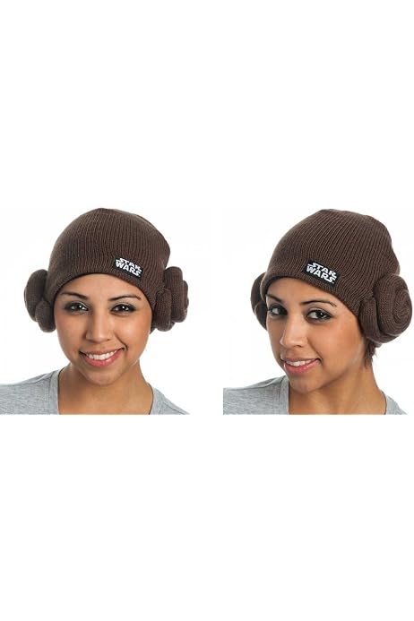 Star Wars Princess Leia Bun Knit Hat 