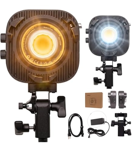 Amazon | Aputure Amaran COB 60dモデル 超軽量小型デイライト 65W