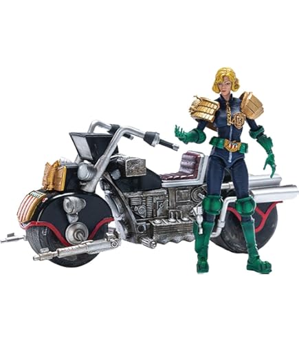 ジャッジ•ドレッド/ローマスター 1/12 アクションフィギュア ブラック FIG]ジャッジ・ドレッド/ローマスター 1/12 アクションフィギュア