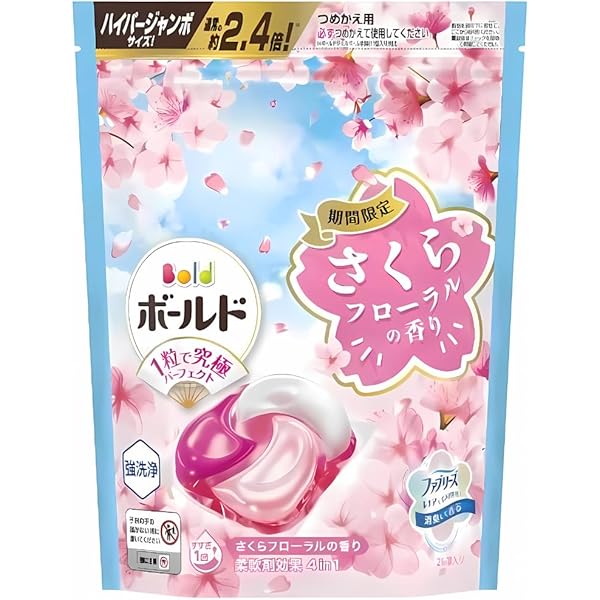 Amazon.co.jp: ボールド ジェルボール4D スプリングさくら