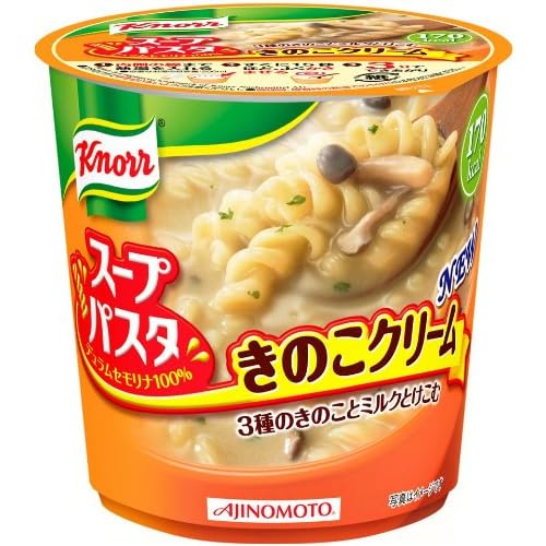 クノール スープパスタ きのこクリーム