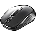 バッファロー BUFFALO 無線(2.4GHz)BlueLEDマウス3ボタン ブラック BSMBW105BK