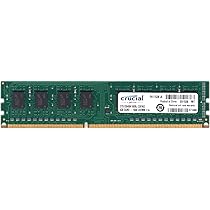 Crucial 4GB DDR3 1600MHz メモリ Crucial RAM 4GB DDR3 1600 MHz CL11 Desktop Memory