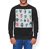 Amazon ドラえもん スウェット メンズ 大きいサイズ 裏起毛 プリント ジャイアン キャラクター クルーネック トレーナー トレーナー パーカー 通販