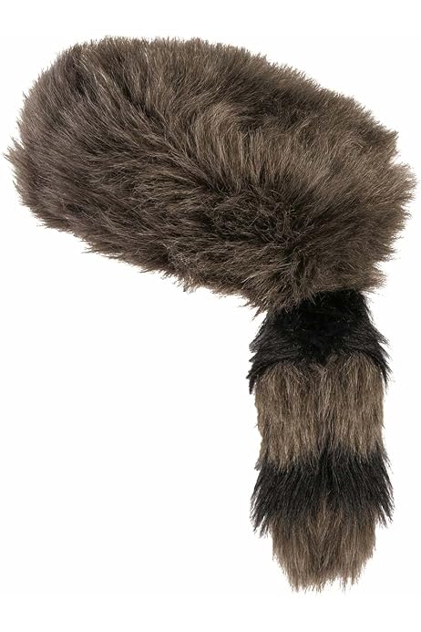 Coonskin Cap - Daniel Boone Hat Raccoon 