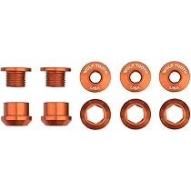 Amazon | ウルフトゥース(Wolf Tooth) Set of 5 Chainring Bolts+Nuts