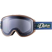 Amazon | [ダイス] 日本製 スノーゴーグル BANK バンク 偏光 ミラー