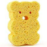 HaloVa Baby Bath Sponge Baby Bath Foam Rub Shower Sponge Soft Cotton Scrubber Bath Brush Rubbing Tow