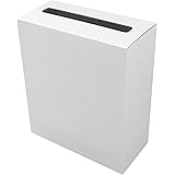 全13色 アンケート ボックス 両面ホワイト A4用紙サイズがそのまま入る 便利で丈夫なダンボールタイプ 回収箱 応募箱 抽選箱 投票箱 100％再生ダンボール資源ごみとしてリサイクル