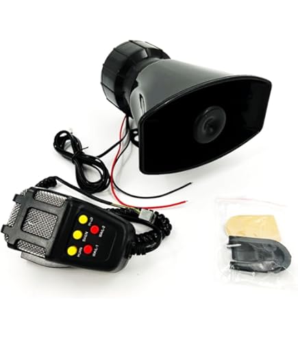 Amazon.co.jp: 確かな良いものを パトライト製 拡声器 電子サイレン