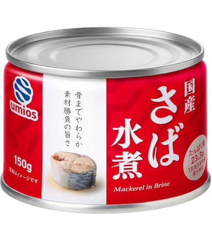 Amazon | Umios(旧マルハニチロ) さばみそ煮 缶詰 150g×48缶 | ノー