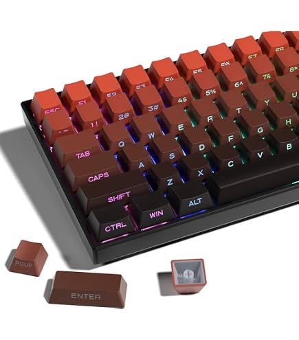 Amazon.co.jp: DrunkDeer A75 キーキャップセット 82キー PBT キー