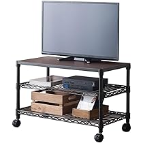 スチール棚☆パソコン台☆テレビ台☆中古☆スライド式 ローボード アイアン 幅121cm ヴィンテージ風 テレビ台 テレビ