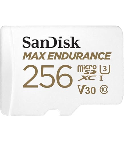 Amazon | SDSQQVR-256G-JN3ID MAX ENDURANCE 高耐久 microSD