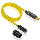 Poyiccot USB Type C 充電 ケーブル140W、PD3.1 超急速USB C充電ケーブル、20Gbps USB ケーブル Type-C 急速充電 高耐久8K/60Hz映像出力 USB C to USB CケーブルGalaxy S20 S10+ S9 のUSB-C機器対応, 2m