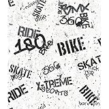 York Wallcoverings ZB3204SMP Boys Will Be Boys II X-Treme Sports 8-Inch x 10-Inch Memo Sample Wallpa