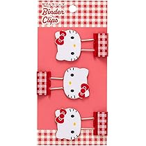 Amazon.co.jp: サンリオ(SANRIO) ダブルクリップ 3個セット ハロー