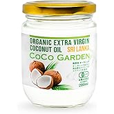 COCO GARDEN (ココガーデン) 有機100％ オーガニック ココナッツオイル エキストラバージン コールドプレス 200ml (200ml x 1個, ココナッツオイル (レギュラー))
