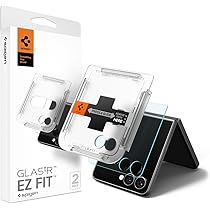 Galaxy Z Flip7 本体 / 公式カバー / Spigenフィルム Amazon.co.jp: Spigen Galaxy Z Flip7 カメラ保護フィルム Optik Pro