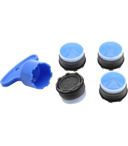 Convenient 30-Pack Green Faucet Aerator Inserts – With Gaskets & Flow Restrictors, Universal Fit For M22/M24 Taps, Water-Saving Design For Kitchen & Bath