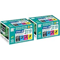 ブラザーLC3119-4PK リサイクルインクカートリッジ 4色セット エコリカ Amazon.co.jp: エコリカ LC3119-4PK リサイクルインク