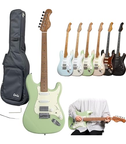 Amazon | エレキギター 初心者セット 15点 PhotoGenic ST180 サーフ
