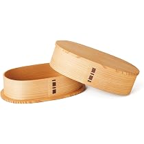 Amazon｜大館工芸社 小判弁当（大） 2430 750ml 曲げわっぱ わっぱ弁当