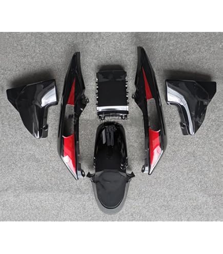 Amazon | エイプ50 外装セット CBX 黒赤2型 風 テールランプ付き