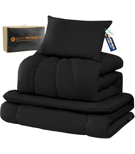 Amazon｜無印良品 羽毛ふとんセット ベッド用 グレー シングルサイズ