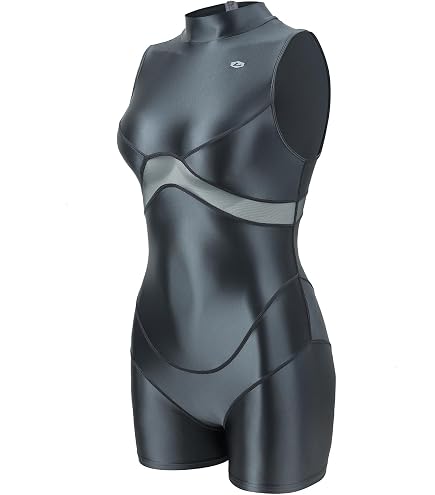 Amazon | [LEOHEX] メタリック競泳水着です強光沢の新感覚3D立体