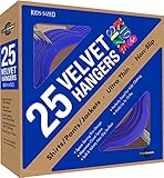 クローゼットComplete Kidsサイズ、プレミアムHeavyweight、ベルベットHangers – 超薄型、省スペース、no-slip、Perfectly Sized for Kids 4 