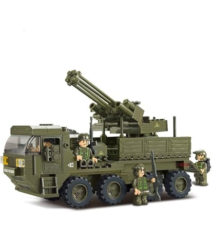 Aazon.co: Ilitary Ary WWII Half-Track Troop Carrier With Cannon Toy...