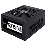 Silver Stone フルモジュラーフラットケーブル電源 80 PLUS Platinum認証 SFX電源 750W SST-SX750-PT【日本正規代理店品】