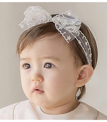Flower Shape Headband Baby Girls Hair Accessories Band Handmade Dress Up BS