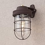 タカショー HBF-D18B マリンライト ローボルト ブラケットタイプ セピアブラウン （電球色） W132×D160×H248