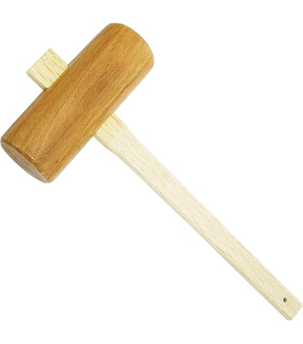 Amazon | 鏡割り/鏡開き用 木槌リボン付 全長30cm/220g (サテン小