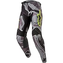 アルパインスターズレーサータクティカルパンツ ブラックグレーカモ/イエローフロー Amazon | alpinestars(アルパインスターズ) MX レーサー