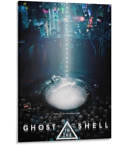 B2判映画ポスター　攻殼機動隊　GHOST IN THE SHELL B2判映画ポスター GHOST IN THE SHELL 攻殻機動隊 B2判映画ポスター