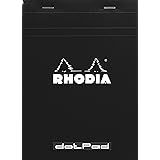 RHODIA(ロディア) メモ帳 ドットパッド No.16(A5) 80枚 ドット罫 撥水カバー ミシン目入 PEFC認証取得 ブラック RHODIA cf16559