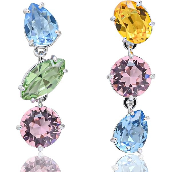 Amazon.co.jp: 【公式】【スワロフスキー】Gema シルバーフープピアス