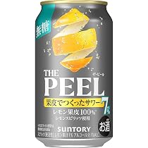 Amazon.co.jp: THE PEEL (ザ・ピール) レモン 350ml 24本 ALC.7% 無糖