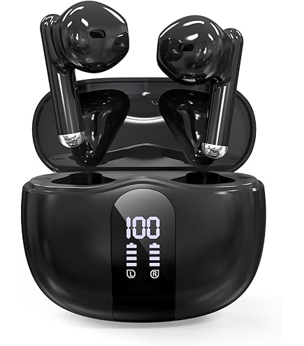 Hi-Res Audio ワイヤレスイヤホン 黒 Amazon.co.jp: 【ハイエンド 、鮮明なサウンド 深邃な低音】ワイヤレス