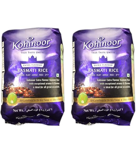 Amazon.co.jp: バスマティライス 5kg 【1kg×5袋】 kohinoor コヒノール