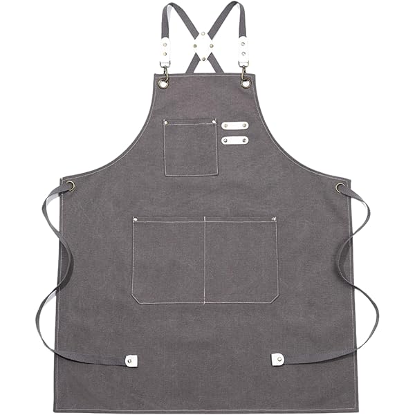 Amazon.co.jp: [Candyou] エプロン 美容師 ワークエプロン