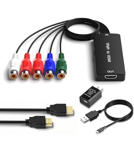HDMI→コンポーネント変換ビデオコンバーター ビデオコンバーター HDMIをコンポーネントに変換【THDMIYP2】