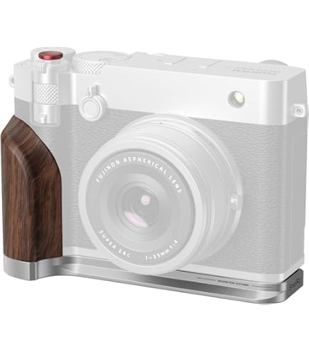 富士フイルム FUJIFILM gfx100rf用 ハンドグリップ Amazon | SHOTEN カメラウッドグリップ 富士Fuji GFX100RF用