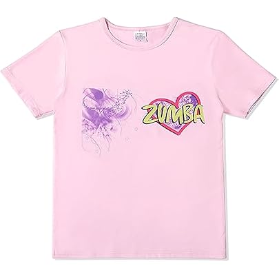 Amazon.co.jp: Zumba (ズンバ) Spread Zumba Love Tee T-Shirt Free
