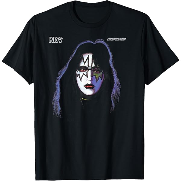Amazon | キッス-1978 ピータークリス Tシャツ | Tシャツ・カットソー 通販