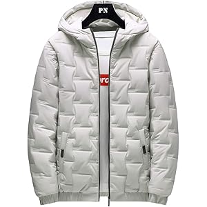 ダウンジャケット メンズトップス 長袖 無地 ウインドブレーカー 春秋冬服 メンズ フード付き アウター カジュアル 防…